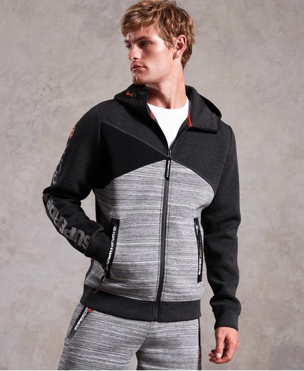 Superdry Gym Tech Spliced Zip Hoodie Gym Tech Spliced Zip Hoodie114916