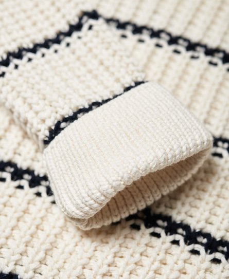 Superdry Elsie Slouch rundhalsad stickad tröja Tjejer Stickat Superdry Elsie Slouch rundhalsad stickad tröja Tjejer Stickat
