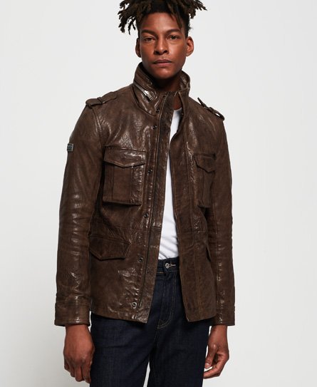 Superdry Rookie Lederjacke Rookie Lederjacke