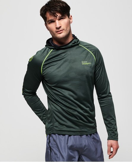 Superdry Sweat à capuche jacquard camouflage Active Sweat à capuche jacquard camouflage Active