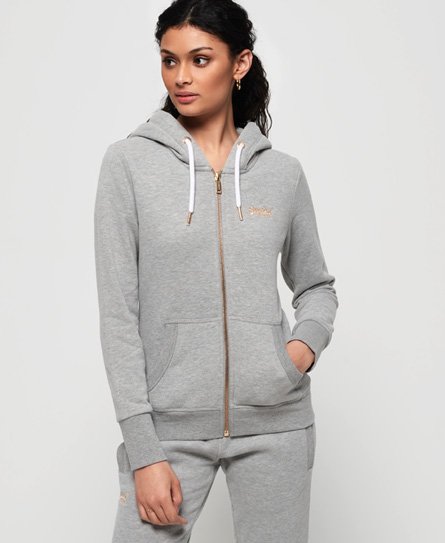 Superdry Orange Label Elite hættetrøje med lynlås Orange Label Elite hættetrøje med lynlås