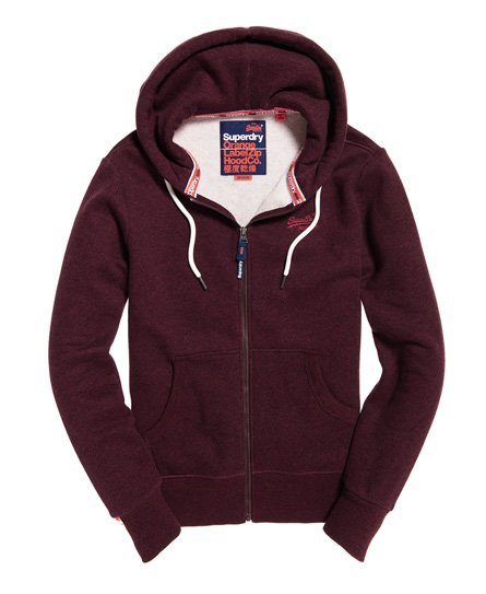 superdry maroon hoodie