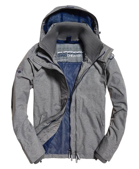 Superdry Technical Pop Zip SD-windcheater med huva Technical Pop Zip SD-windcheater med huva
