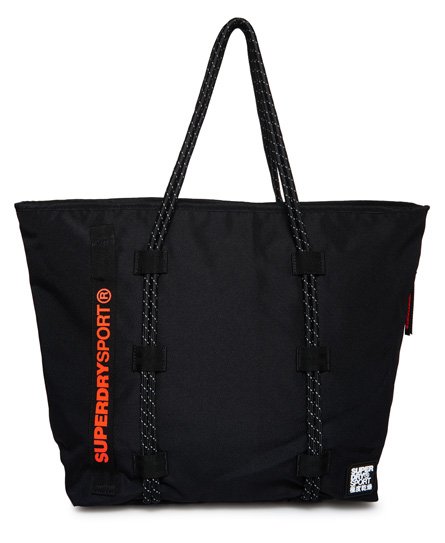 Superdry tote bag black sale