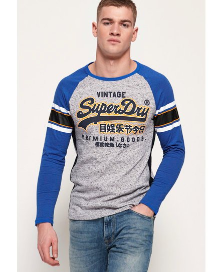 Superdry Premium Goods Outline Raglan T-Shirt Premium Goods Outline Raglan T-Shirt