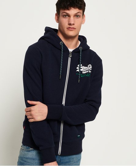 Superdry Premium Goods Racer Zip Hoodie Premium Goods Racer Zip Hoodie