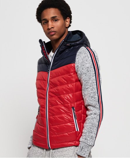 Superdry Storm Hybrid Chevron Colour Block Zip Hoodie Storm Hybrid Chevron Colour Block Zip Hoodie148246