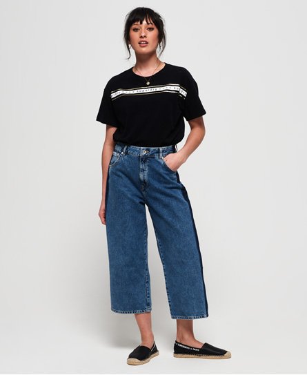 Superdry Minimal Logo Tape Portland-T-skjorte Minimal Logo Tape Portland-T-skjorte