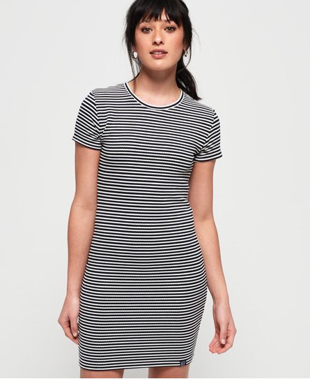 Superdry Evie T-Shirt-Kleid mit Struktur Evie T-Shirt-Kleid mit Struktur
