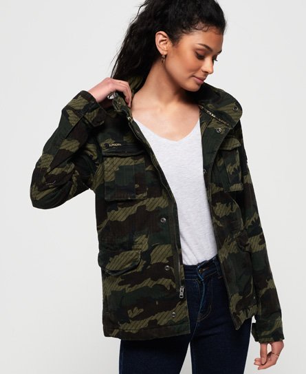 everest parka army khaki