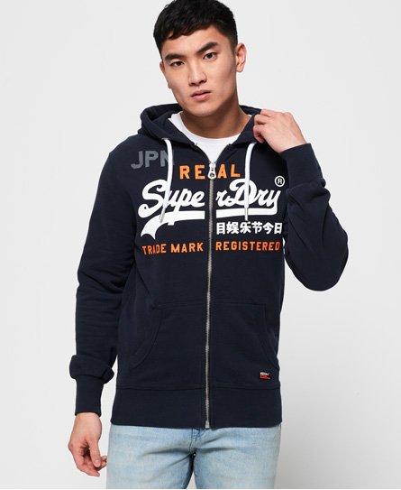 Superdry Vintage Logo Split Lite Zip Hoodie Vintage Logo Split Lite Zip Hoodie148157