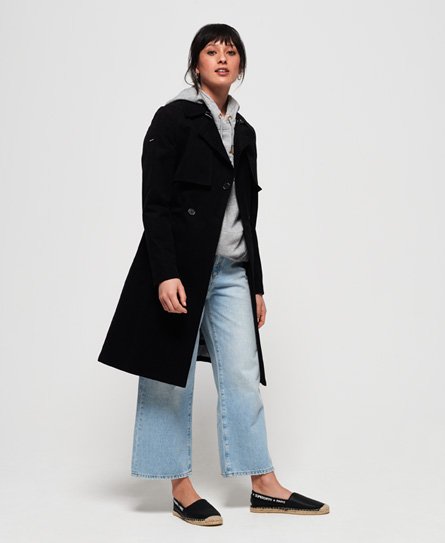 black trench coat women superdry black trench coat women superdry