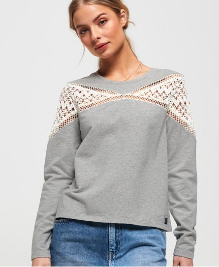 Superdry Zariah Lace Panel Top Zariah Lace Panel Top146451