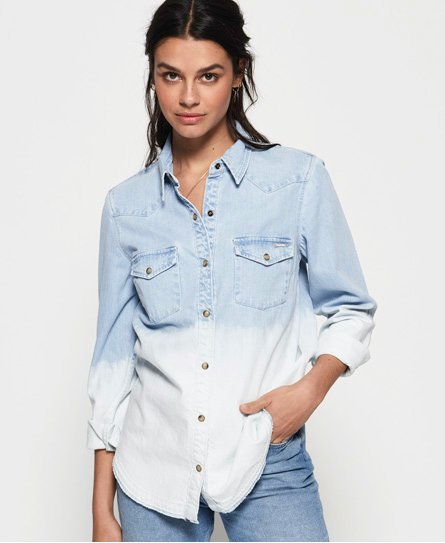 Superdry Western Denim Shirt Western Denim Shirt