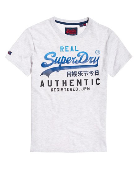 Superdry Vintage Logo Authentic Fade-T-skjorte Vintage Logo Authentic Fade-T-skjorte