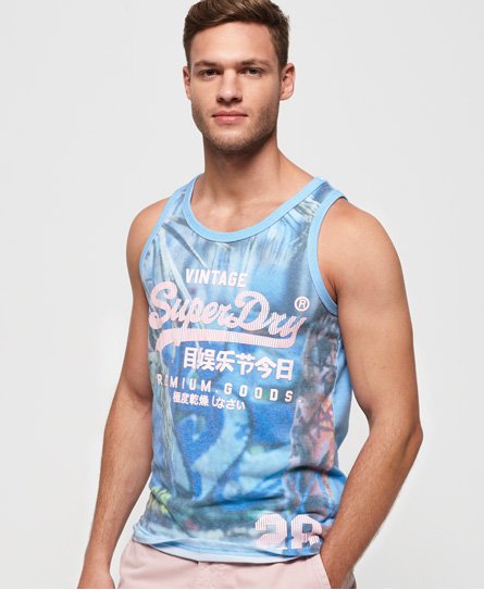 Superdry Premium Goods Trägerhemd mit Fotografie Premium Goods Trägerhemd mit Fotografie