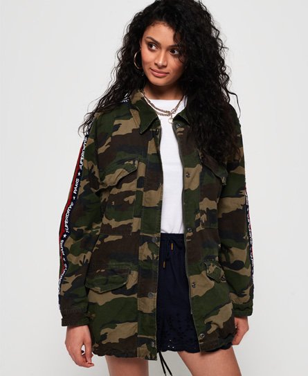 Superdry Lilith Oversized Rookie Shacket-jakke Lilith Oversized Rookie Shacket-jakke