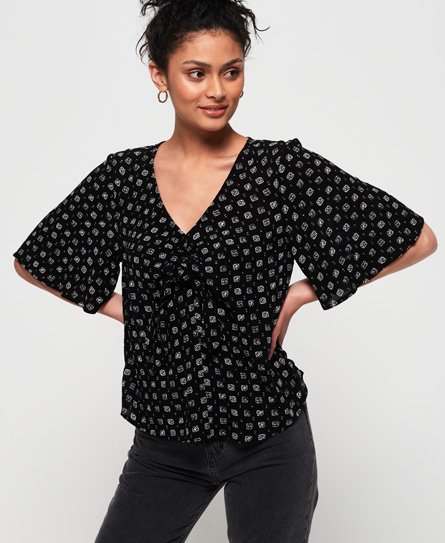 Superdry Zoe Tie Top Zoe Tie Top146498
