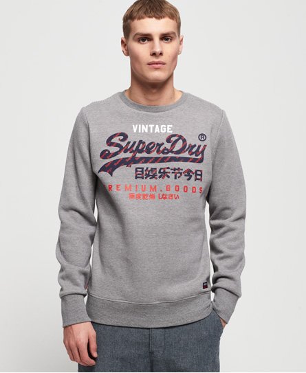 Superdry Felpa girocollo Premium Goods Racer Felpa girocollo Premium Goods Racer