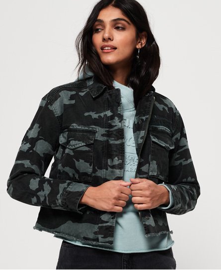 Superdry Riley Cropped Rookie-jakke Riley Cropped Rookie-jakke