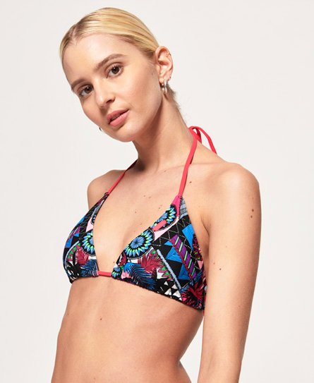 Superdry Haut de bikini triangle Aztec Craze Haut de bikini triangle Aztec Craze
