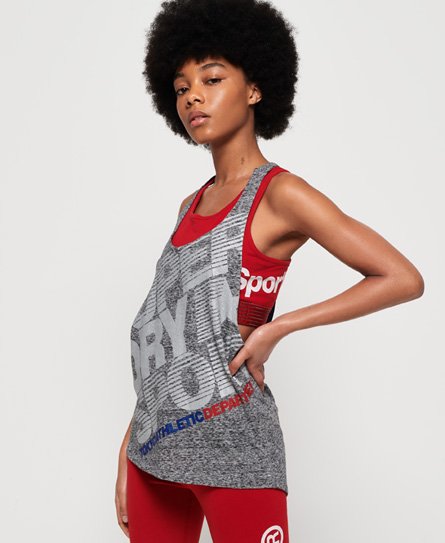 Superdry Αμάνικο Μπλουζάκι Sport Star Racer Αμάνικο Μπλουζάκι Sport Star Racer