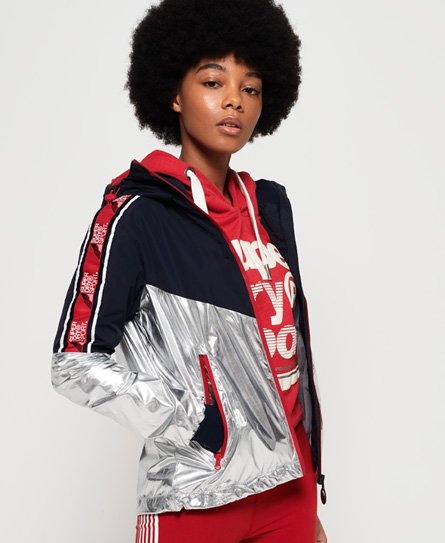 Superdry Sport Stripe Chrome Cagoule Sport Stripe Chrome Cagoule