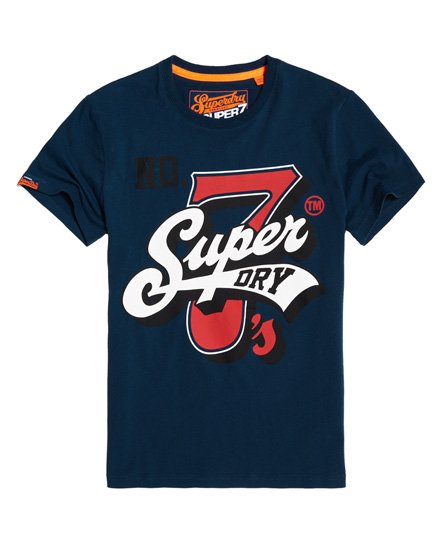 Superdry Super Seven Mid Weight-T-skjorte Super Seven Mid Weight-T-skjorte