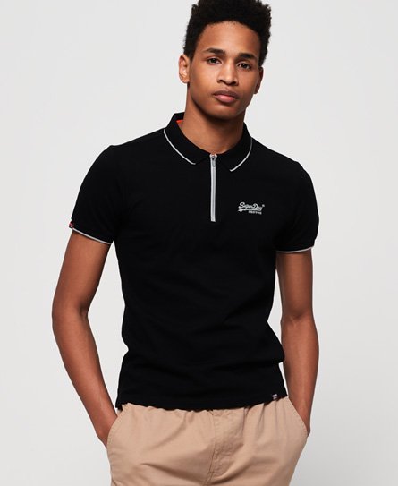 Superdry City Sport 拉鏈 Polo 衫 City Sport 拉鏈 Polo 衫
