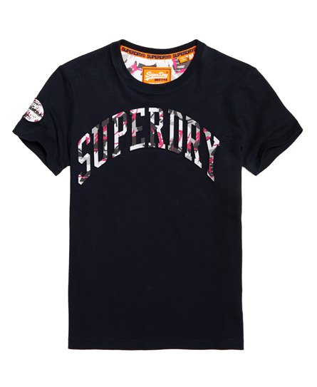 Superdry Camo Embossed-T-skjorte Camo Embossed-T-skjorte