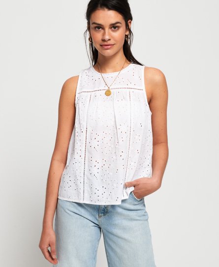 Superdry Shelly Schiffli -toppi Shelly Schiffli -toppi