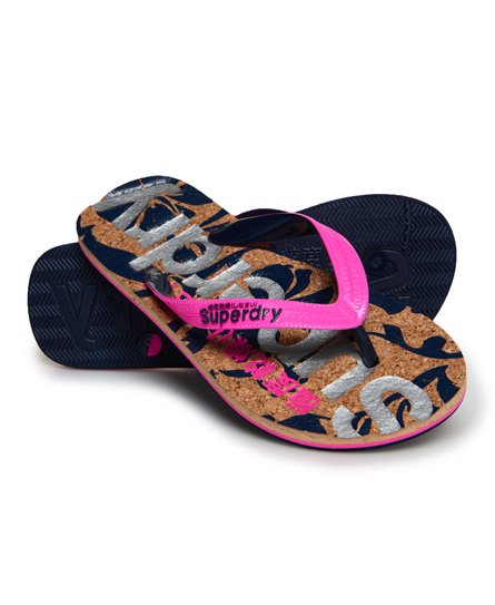 Superdry Printed Cork Flip Flops Printed Cork Flip Flops146847