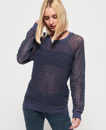 Superdry Prairie Lace -pusero Prairie Lace -pusero
