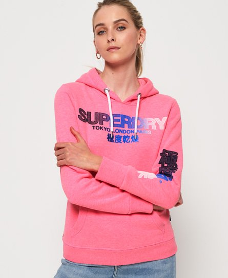 Superdry City Nights Ombre Puff Hoodie City Nights Ombre Puff Hoodie