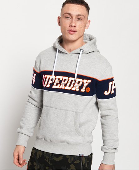 Superdry Sweat à capuche rayé rétro Sweat à capuche rayé rétro
