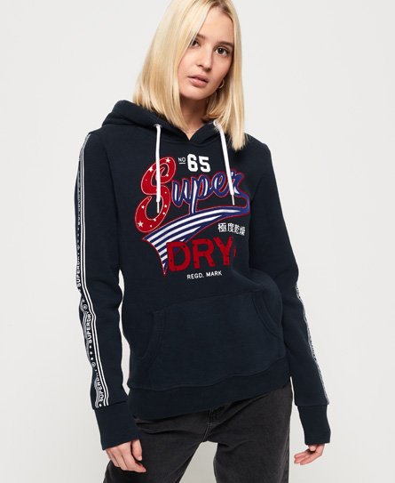 Superdry American Script Flock-hettegenser American Script Flock-hettegenser