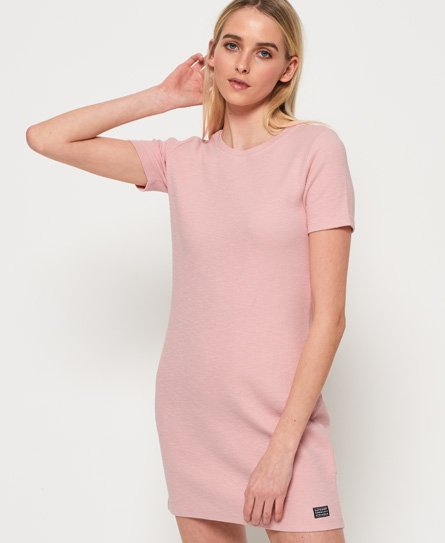 Superdry Textured Zip Back Dress Textured Zip Back Dress