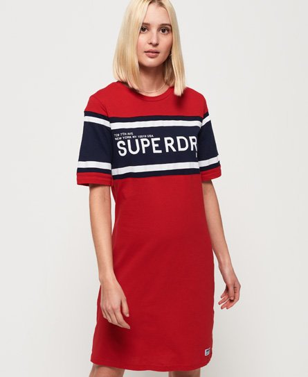 Superdry Colour Block T-Shirt Dress Colour Block T-Shirt Dress150019