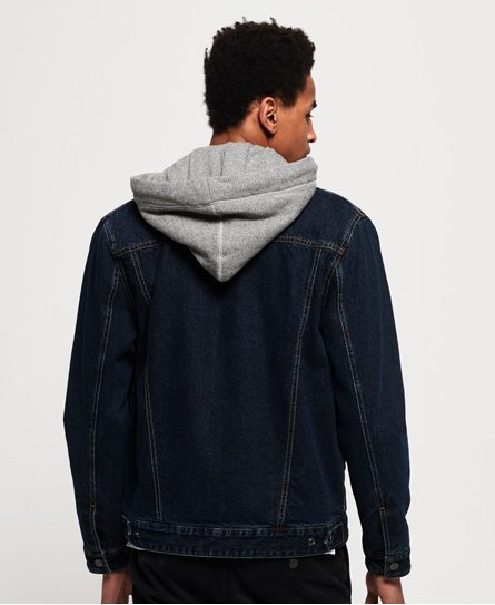 superdry hooded hacienda trucker jacket