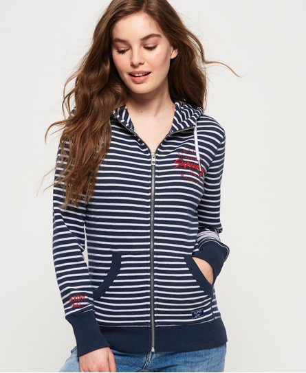 Superdry Applique Lite hoodie met rits Applique Lite hoodie met rits