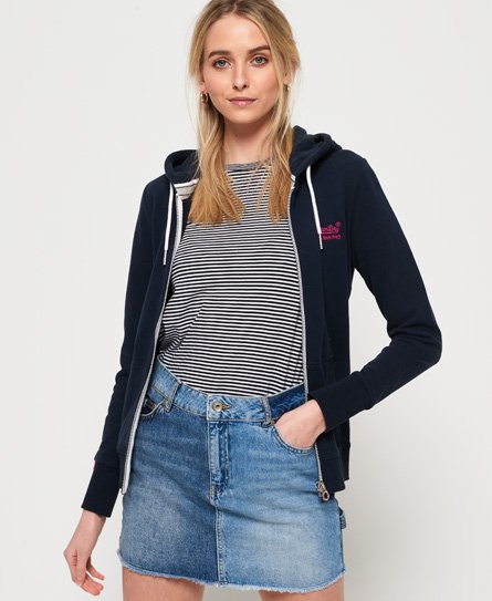 Superdry Orange Label Lite hoodie met rits Orange Label Lite hoodie met rits