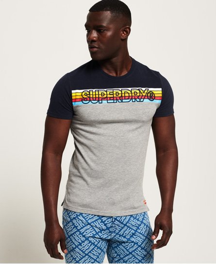 Superdry Cali Stripe Embroidery T-Shirt Cali Stripe Embroidery T-Shirt147946