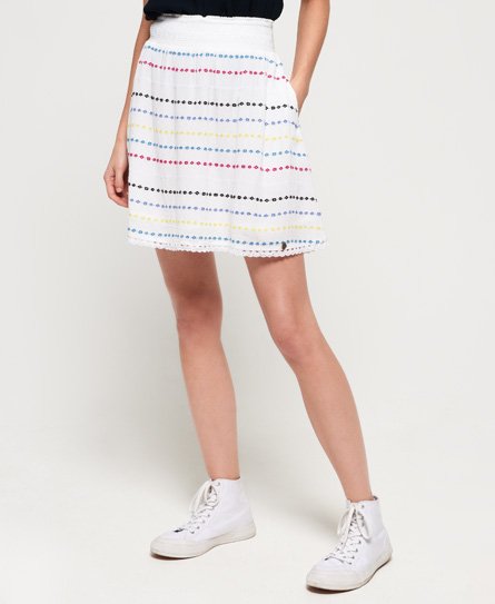 Superdry Sara Smocking Skirt Sara Smocking Skirt 149033