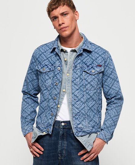 Superdry Highwayman Logo Trucker Highwayman Logo Trucker156450