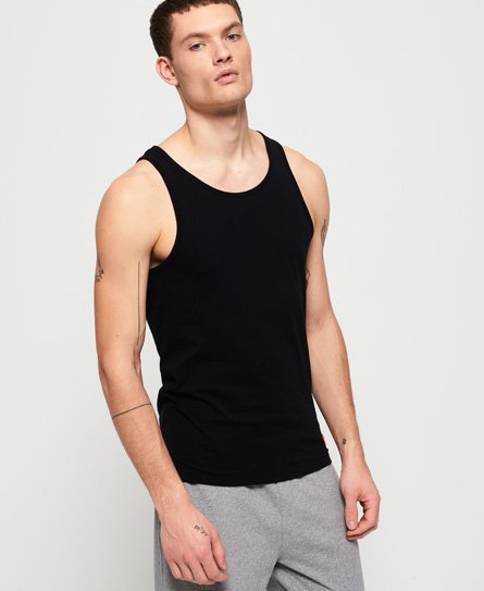 Superdry SD Laundry Organic Cotton Vest Double Pack SD Laundry Organic Cotton Vest Double Pack