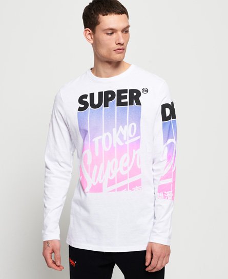 Superdry Ticket Type Infill långärmad t-tröja Ticket Type Infill långärmad t-tröja