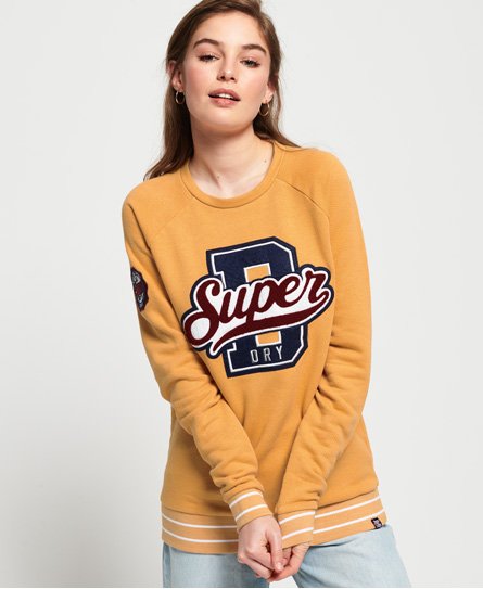 Superdry Hayden sweatshirt met ronde hals Hayden sweatshirt met ronde hals
