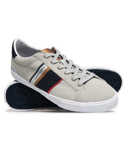 Mens - Vintage Court Trainers in Off 