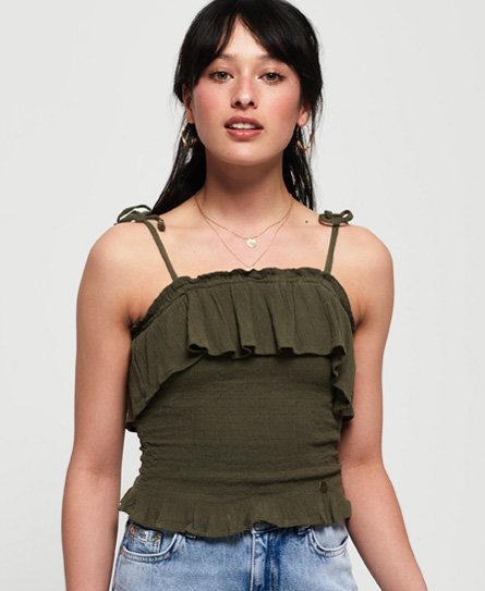 Superdry Smockdesignet Layla camisole Smockdesignet Layla camisole