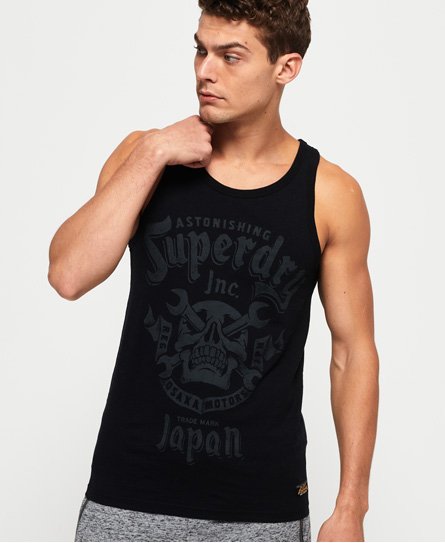 Superdry Motor Club Mid Vest Top Motor Club Mid Vest Top